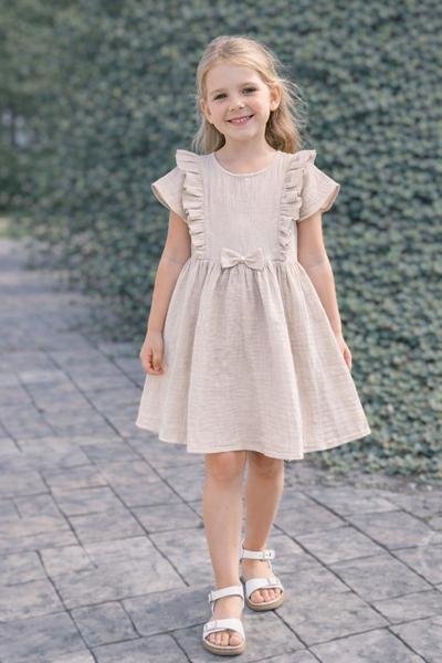 Платье Fili kids (116-128) FK1811 beige (лето)