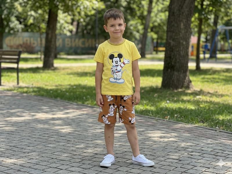 Костюм Fili kids (7-10) FK1825 yellow (лето)