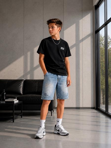 Шорты Fili kids (5-7) FK1860 l.blue (лето)