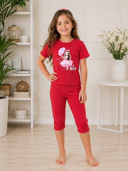 Костюм Fili kids (2-8) FK1868 red (лето)