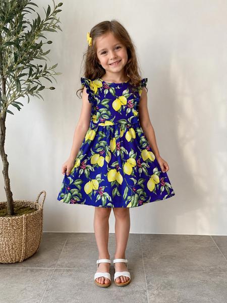 Платье Fili kids (104-116) FK1878 navy (лето)