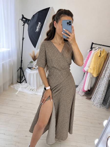 Платье Alisa Brand (42-52) 221 beige (лето)