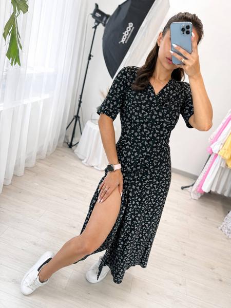 Платье Alisa Brand (42-52) 221 black (лето)