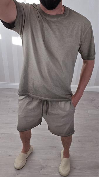 Костюм Alisa Brand (S-2XL) 802-2302 d.beige (лето)
