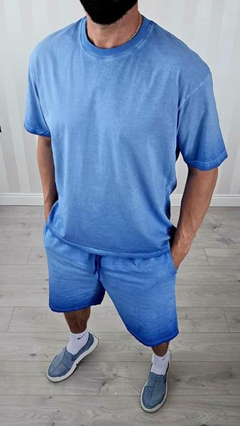 Костюм Alisa Brand (S-2XL) 802-2302 l.blue (лето)