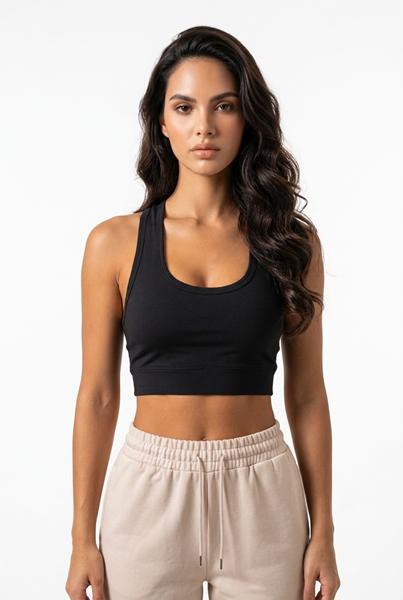 Топ Sport style (S-2XL) 5 black (лето)