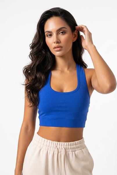 Топ Sport style (S-2XL) 5 blue (лето)