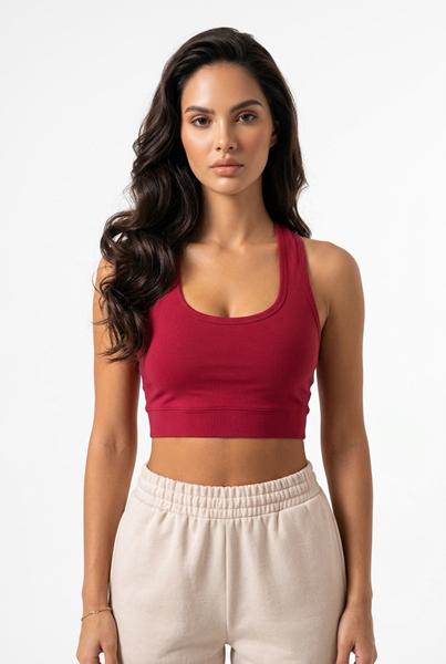Топ Sport style (S-2XL) 5 wine (лето)