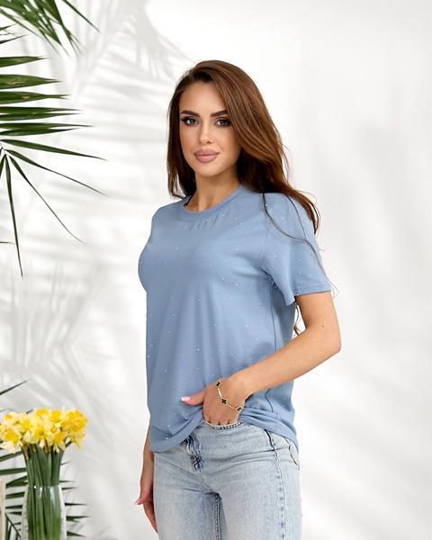 Футболка Lelis (44-46) 1128 l.blue (лето)