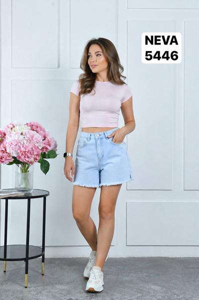 Шорты Ruxa (34-42) 5446-M1 l.blue (лето)