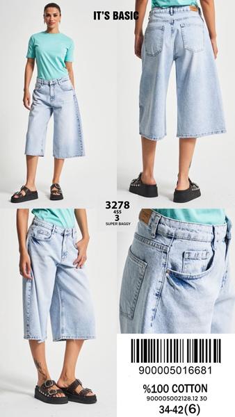 Бриджи Ruxa (34-42) 3278-4-3 l.blue (лето)