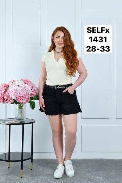 Шорты Ruxa (28-33) 1431-2 black (лето)