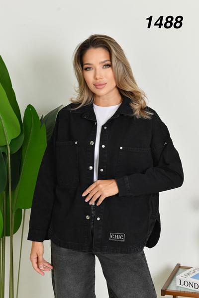 Куртка Ruxa (S-L) 1488 black (деми)
