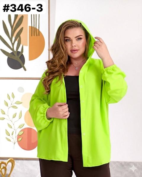 Рубашка BAT (50-60) 346-3 l.green (деми)