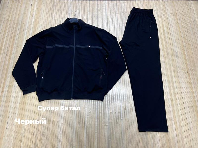 Костюм спорт Navas (7XL-10XL) NW1623 black (деми)