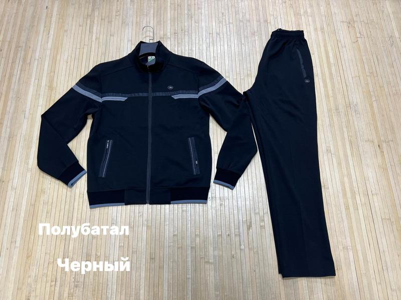 Костюм спорт Navas (L-3XL) NW1636 black (деми)