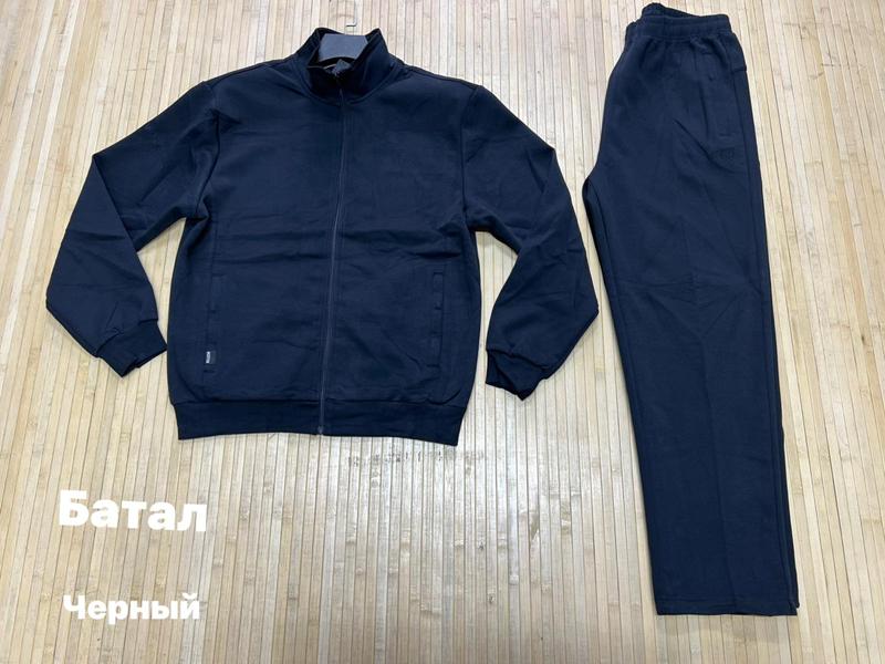 Костюм спорт Navas (4XL-8XL) NW1647 black (деми)