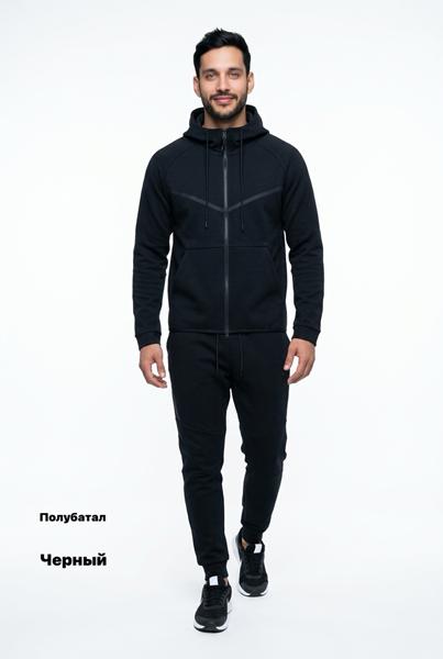 Костюм спорт Navas (L-4XL) NW1648 black (деми)