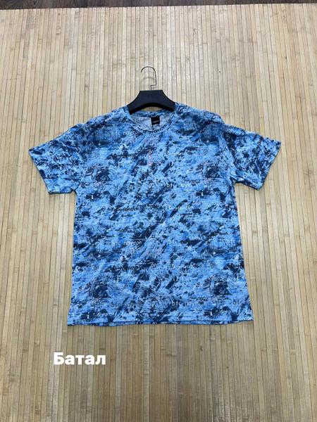 Футболка Navas (3XL-6XL) NW1733 l.blue (лето)