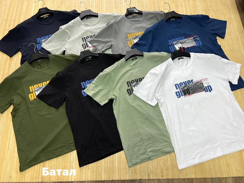 Футболка Navas (3XL-6XL) NW1849 white (лето)