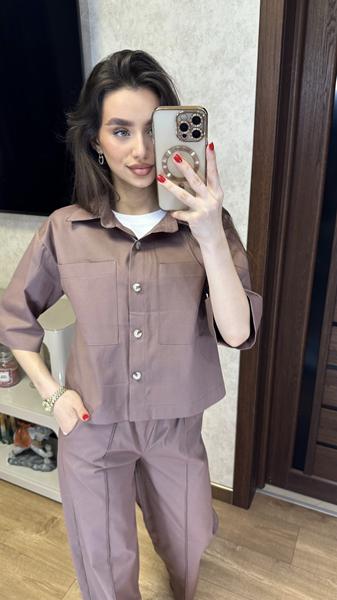Костюм Valentina (42-48) 076 brown (деми)