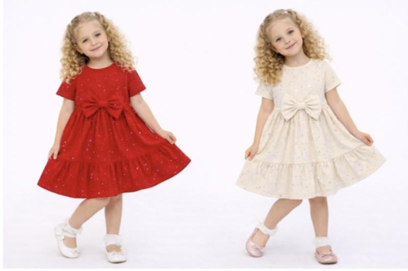 Платье Baby Boom (2-5) BB501 red (лето)