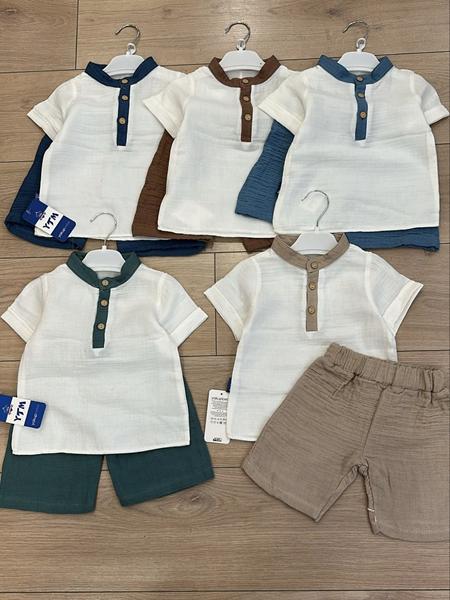 Костюм Baby Boom (1-4) BB525 navy (лето)