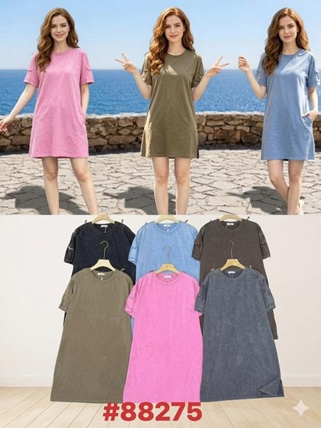 Платье Summer (L-2XL) 88275 mix (лето)