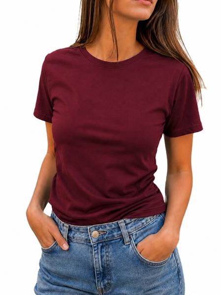 Футболка ALIA (46-54) AL240 wine (лето)