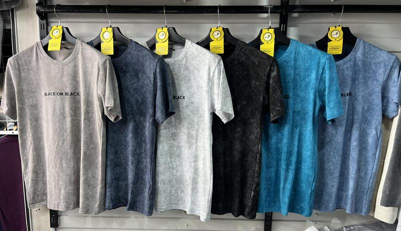 Футболка Vip Stendo (M-2XL) 5657 d.grey (лето)
