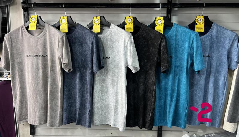 Футболка Vip Stendo (M-2XL) 5657-2 l.blue (лето)