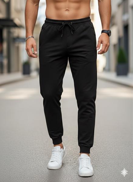 Штаны спорт Vip Stendo (M-3XL) VS5846 black (деми)