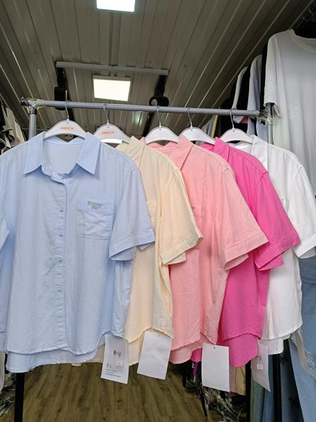Рубашка Trend (one size) TR323 peach (лето)