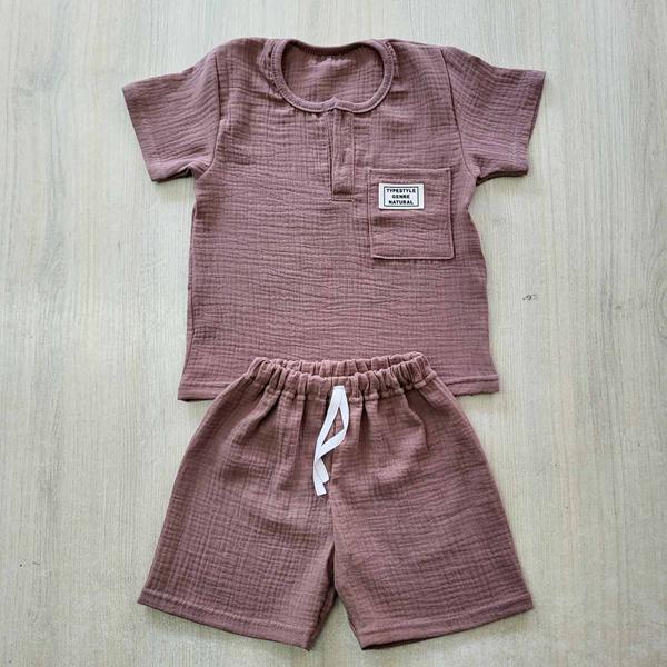 Костюм Proschenko (98-116) PR1051 brown (лето)