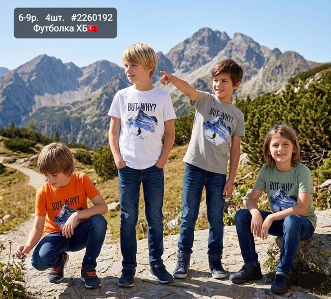 Футболка AMZ (10-13) 325634 grey (лето)