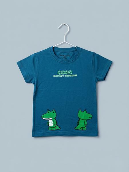 Футболка Dino (1-4) DN1052 blue (лето)