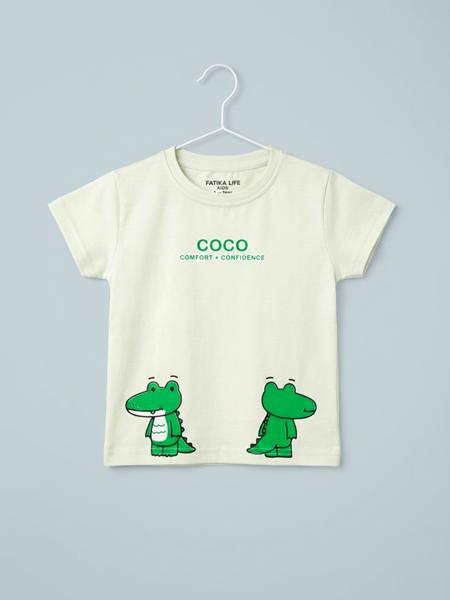 Футболка Dino (1-4) DN1053 milk (лето)