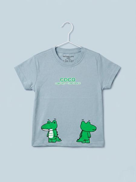 Футболка Dino (1-4) DN1054 grey (лето)