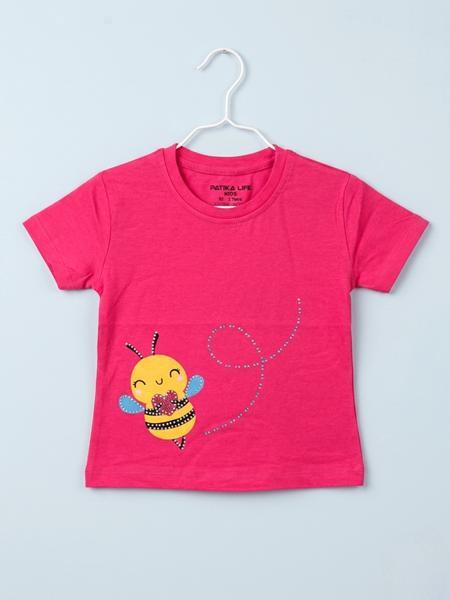 Футболка Dino (1-4) DN1058 fuchsia (лето)