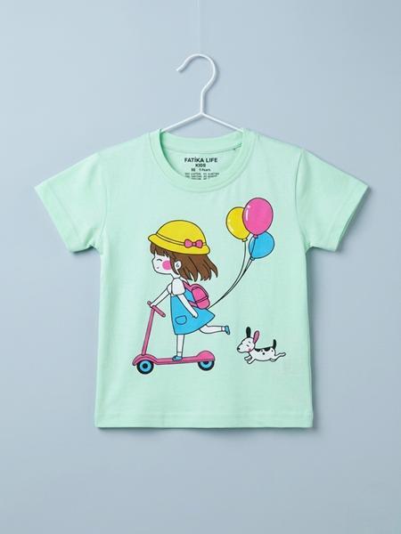 Футболка Dino (1-4) DN1070 l.green (лето)