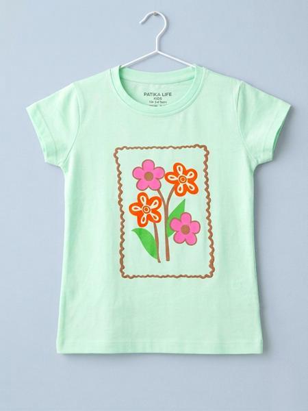 Футболка Dino (4-8) DN1093 l.green (лето)