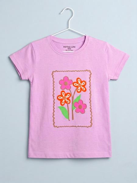 Футболка Dino (4-8) DN1097 purple (лето)