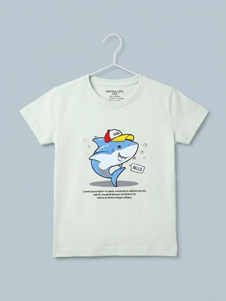 Футболка Dino (4-8) DN1085 white (лето)