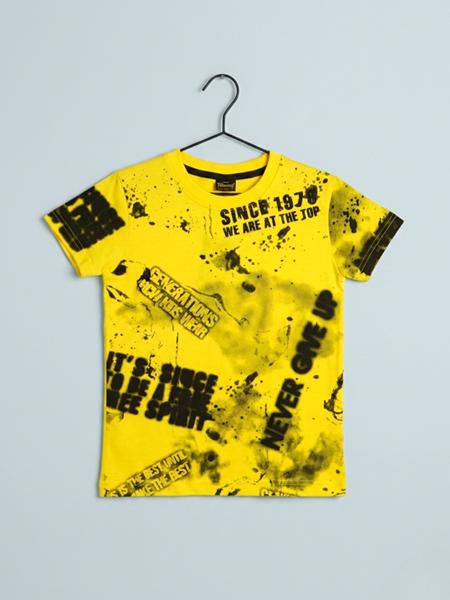 Футболка Dino (5-8) DN1197 yellow (лето)