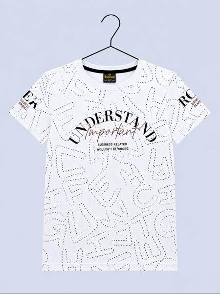 Футболка Dino (9-12) DN1174 white (лето)