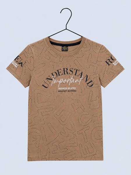 Футболка Dino (9-12) DN1175 brown (лето)