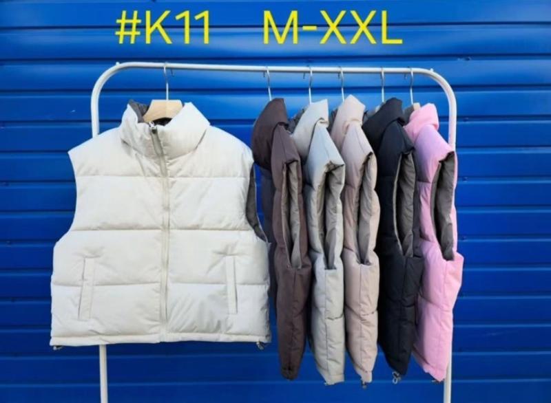 Жилетка Oukali (M-2XL) K11 chocolate (деми)