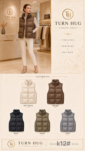 Жилетка Oukali (M-2XL) K12 grey (деми)