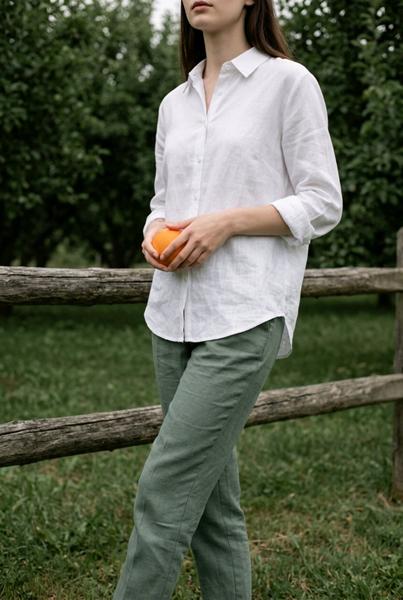 Рубашка Kosta (M-XL) 3560 white (деми)