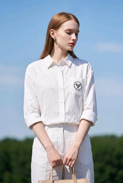 Рубашка Kosta (M-XL) 3567 white (деми)